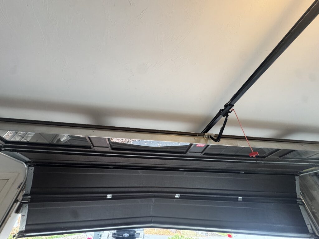 Garage door off track repair in Massachusetts